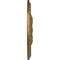 Ekena Millwork Tomango Egg & Dart Medallion (Canopies up to 6 3/4"), 27 7/8"OD x 3 7/8"ID x 2 1/2"P, Pale Gold CM27TOPAS - alternate 2